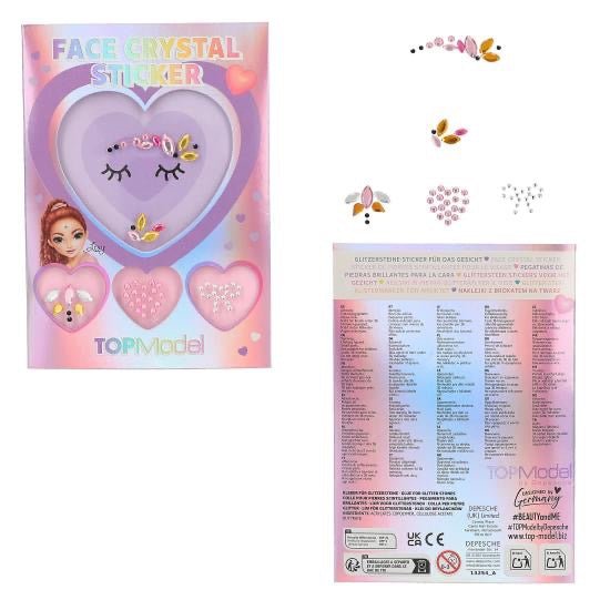 TOPModel Face Crystal Sticker BEAUTY and ME – Glitzersteine fürs Gesicht - Sausebrause Shop