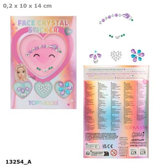 TOPModel Face Crystal Sticker BEAUTY and ME – Glitzersteine fürs Gesicht - Sausebrause Shop