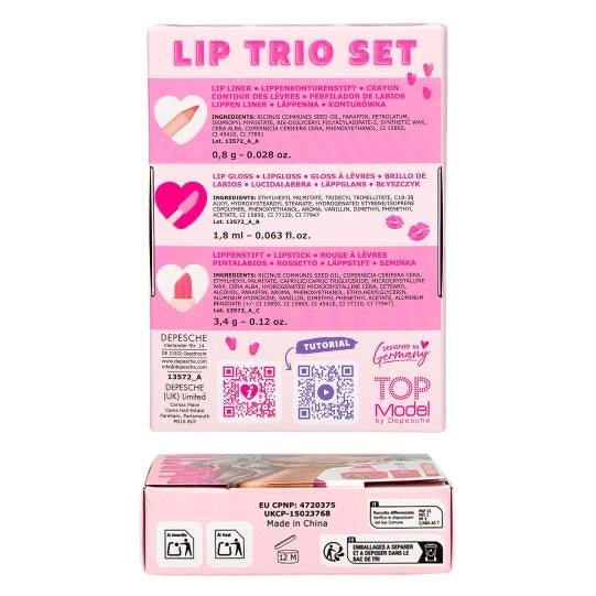 TOPModel Lippen Trio Set Beauty and Me - Sausebrause Shop