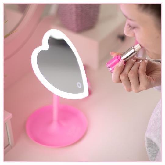 TOPModel Spiegel BEAUTY and ME LED Herz - Design - Sausebrause Shop