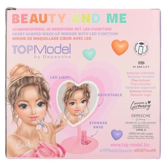 TOPModel Spiegel BEAUTY and ME LED Herz - Design - Sausebrause Shop