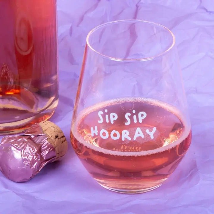 Trinkglas Sip Sip Hooray Frau Hansen - Sausebrause Shop