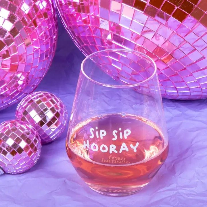Trinkglas Sip Sip Hooray Frau Hansen - Sausebrause Shop