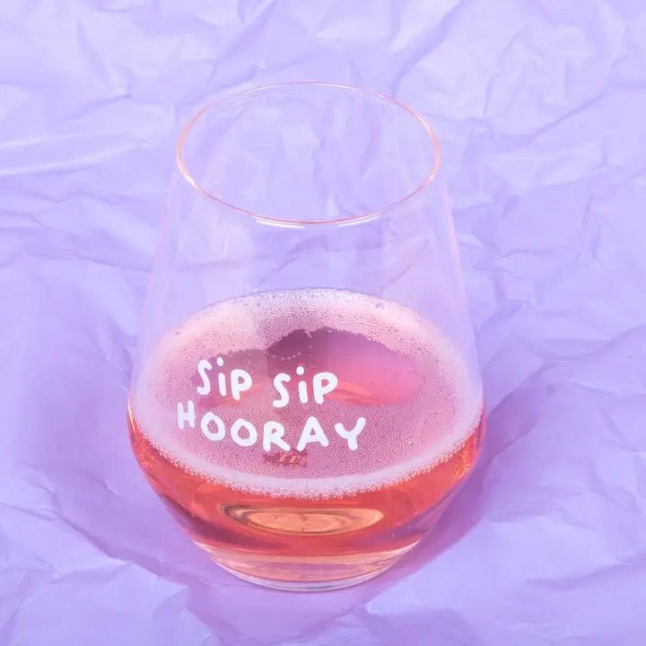 Trinkglas Sip Sip Hooray Frau Hansen - Sausebrause Shop