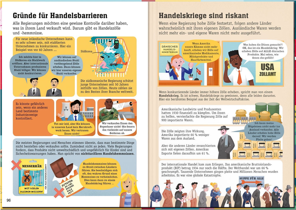 Usborn Sachbuch Wirtschaft einfach verstehen - Sausebrause Shop