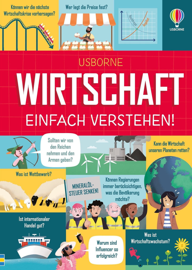Usborn Sachbuch Wirtschaft einfach verstehen - Sausebrause Shop