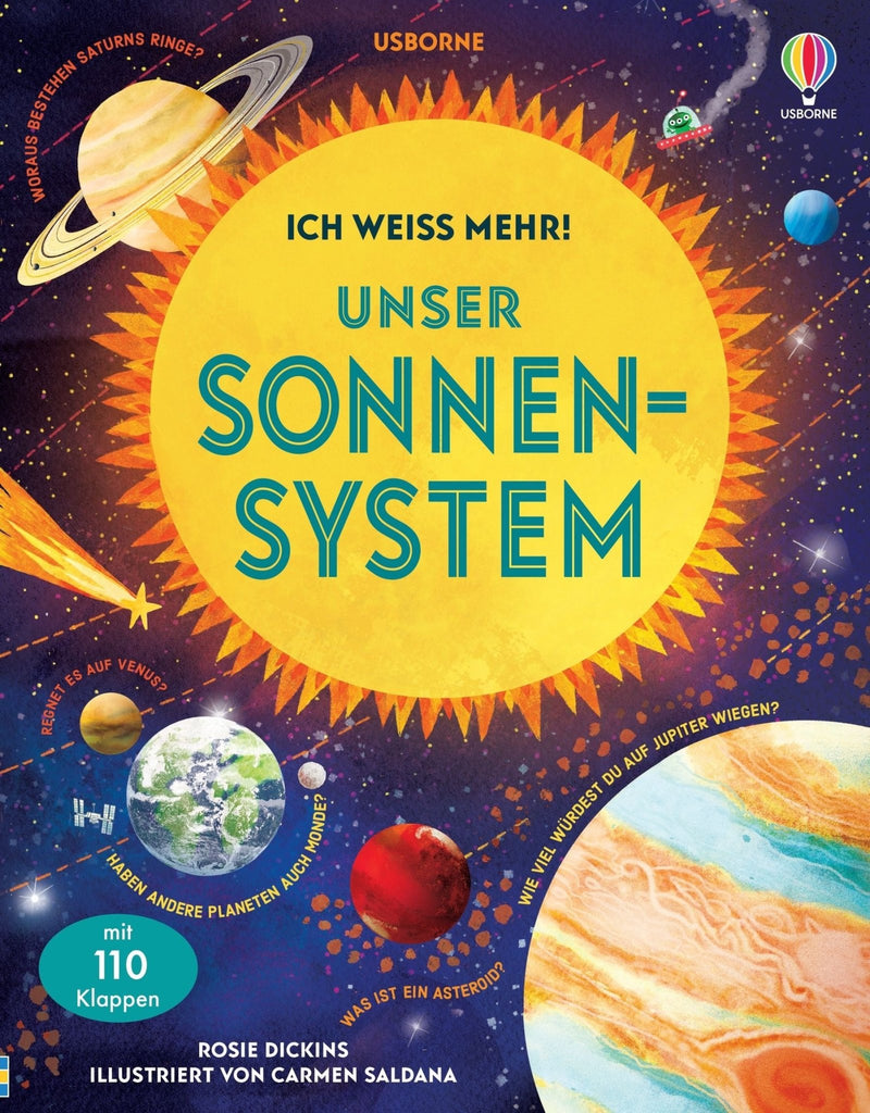 Usborne Sachbuch Ich weiss mehr - Unser Sonnensystem - Sausebrause Shop