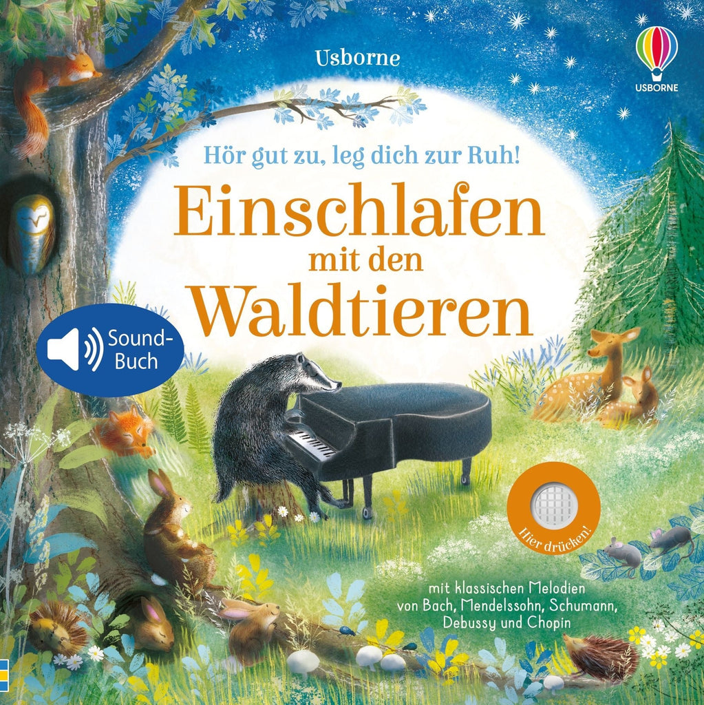 Usborne Soundbuch Einschlafen mit den Waldtieren - Sausebrause Shop