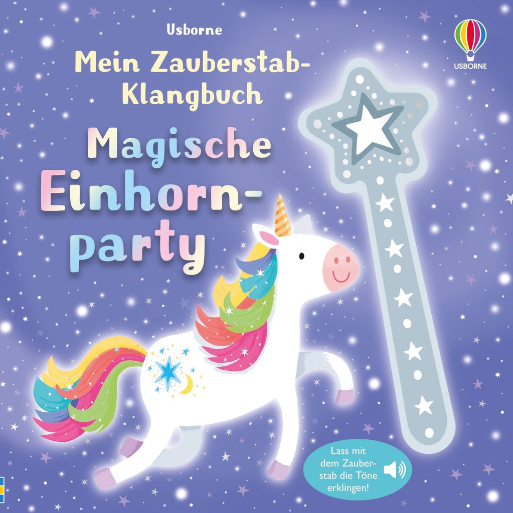 Usborne Zauberstab - Klangbuch Magische Einhornparty - Sausebrause Shop
