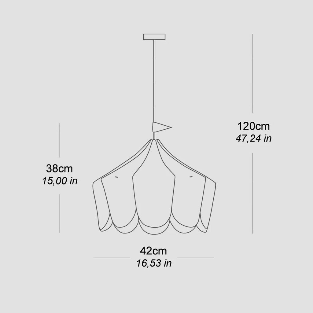 Buokids Kinderzimmer Zirkuslampe rot - Sausebrause Shop