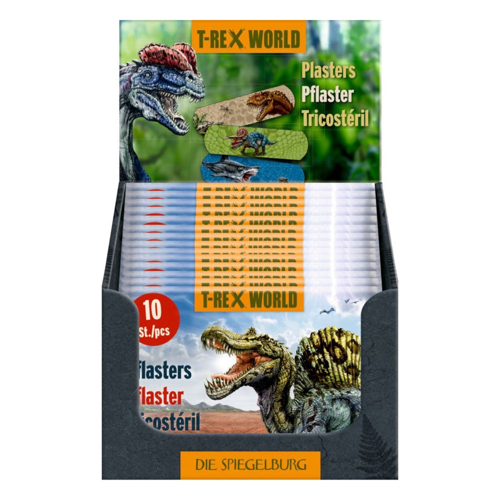 Die Spiegelburg Pflasterstrips T-Rex World 10 Stück - Sausebrause Shop