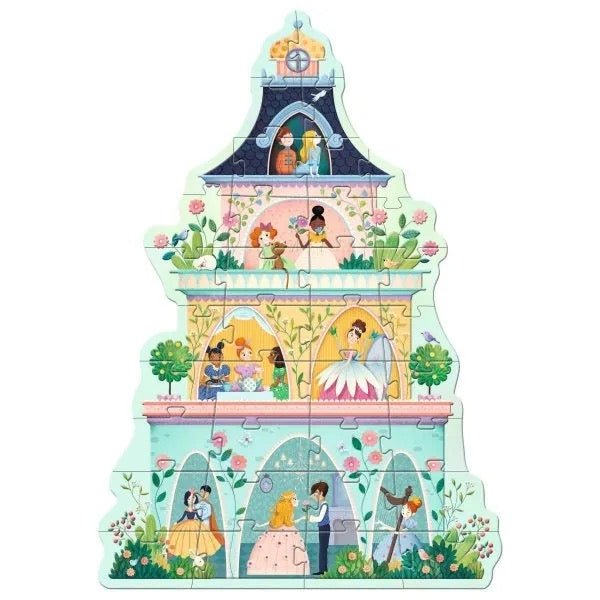 Djeco Bodenpuzzle: Der Prinzessinnenturm - Sausebrause Shop