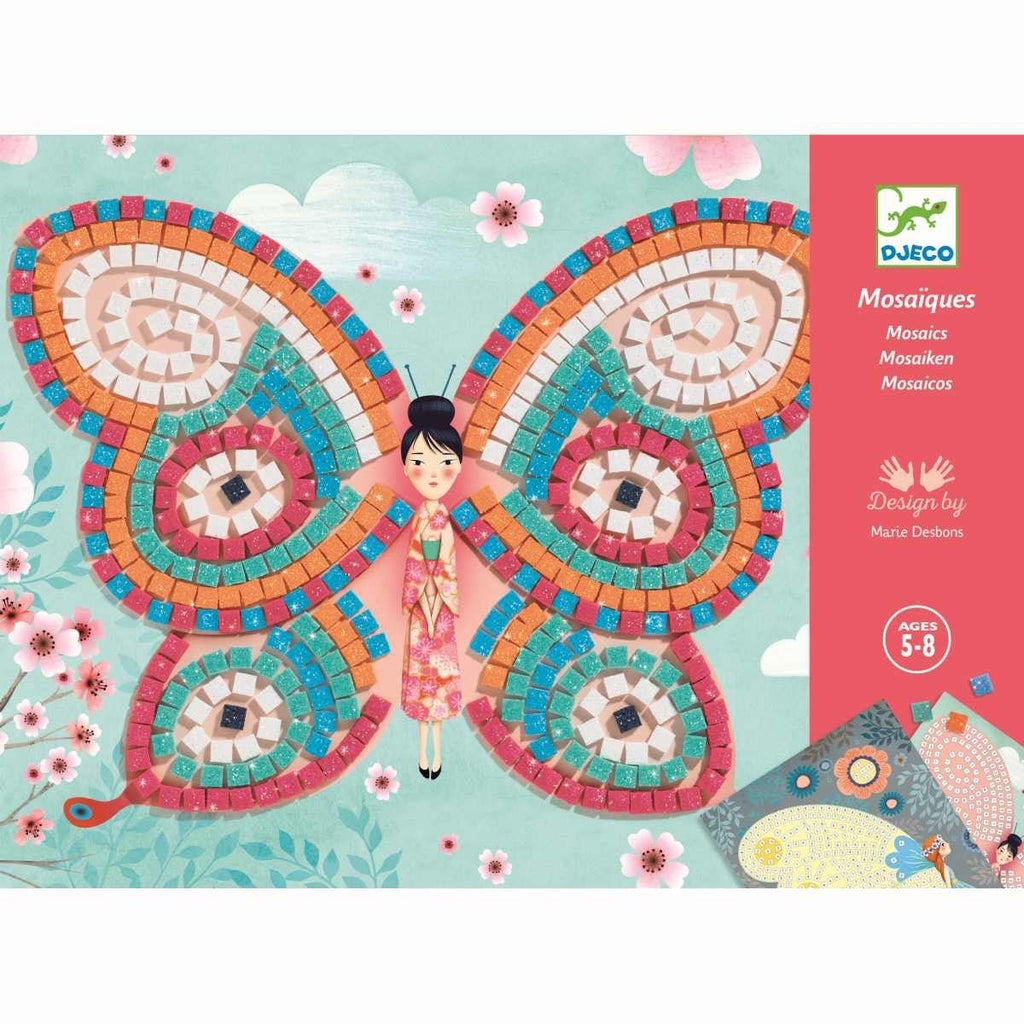 Djeco Mosaike Glitzer Schmetterlinge - Sausebrause Shop