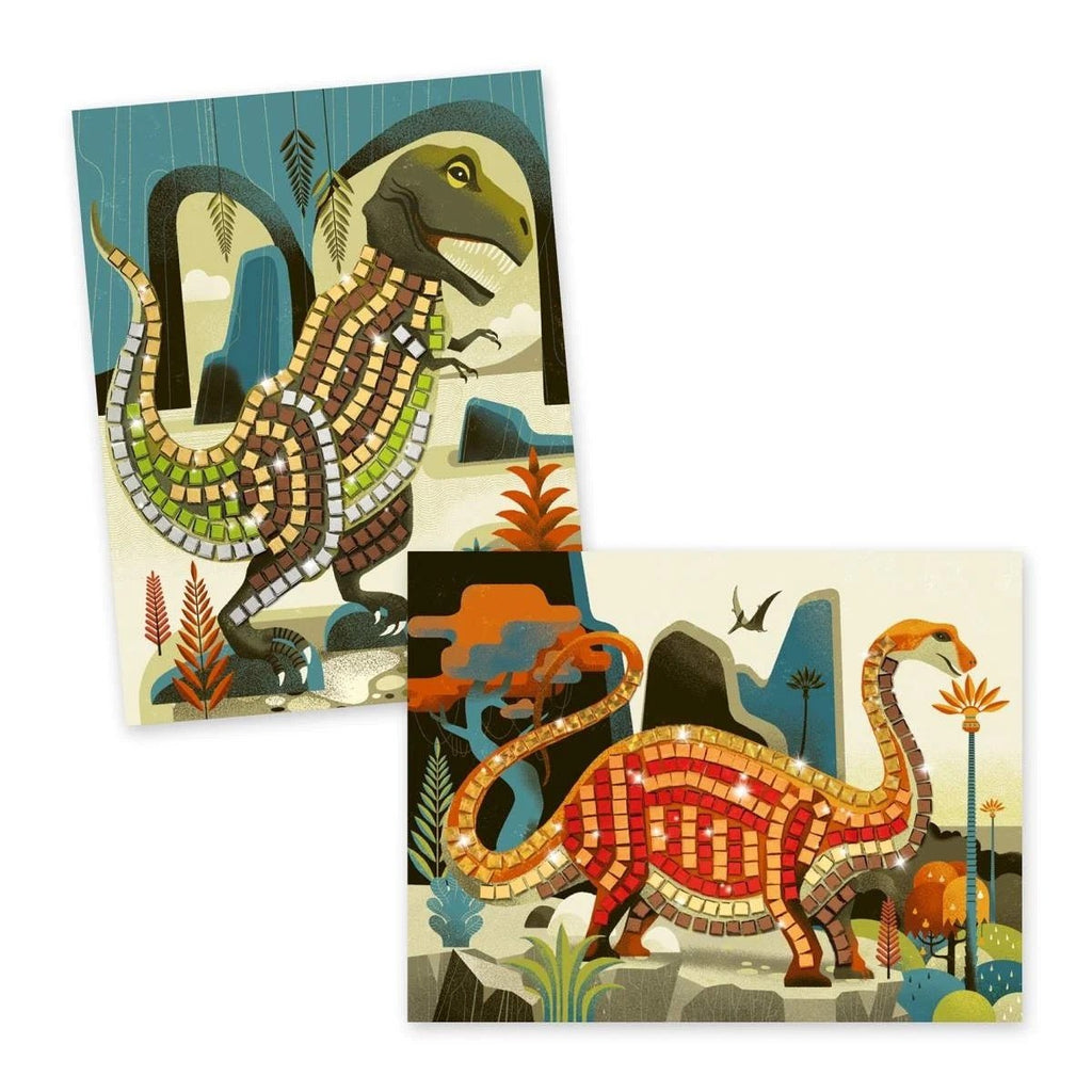 Djeco Mosaike Metallische Dinosaurier - Sausebrause Shop