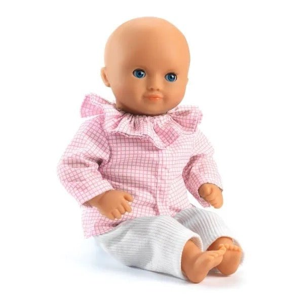 Djeco Pomea Puppe Alba Babypuppe ab 18 Monate - Sausebrause Shop