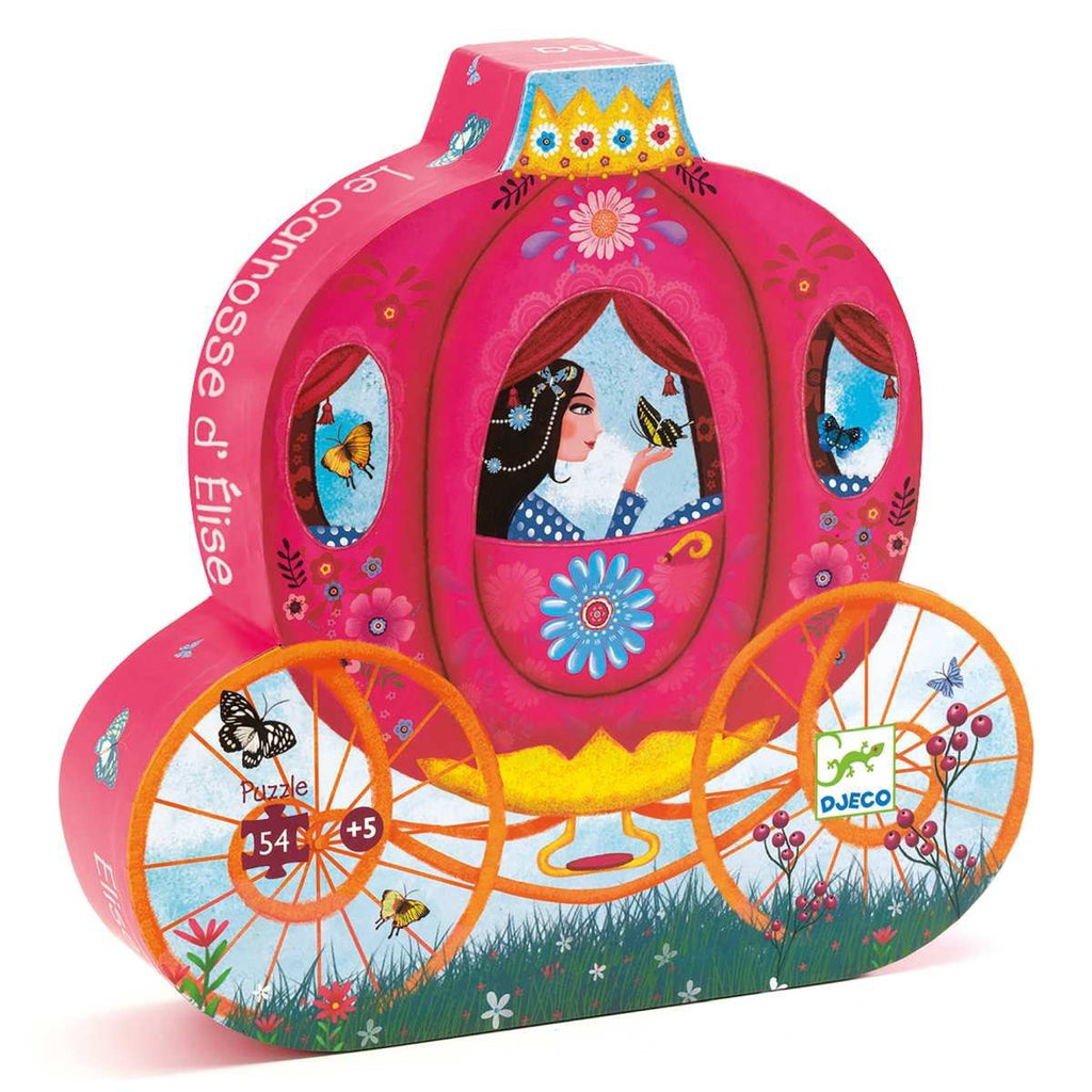 Djeco Puzzle Die Kutsche von Elise - 54 Teile - Sausebrause Shop