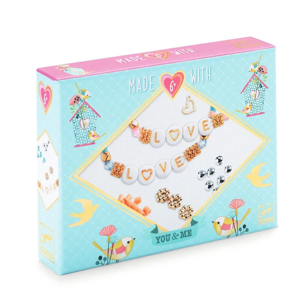 Djeco Schmuck bastlen Buchstaben - Sausebrause Shop
