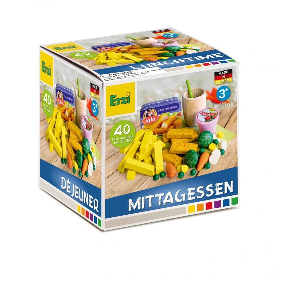 Erzi Spielzeuglebensmittel Sortierung Mittagessen - Sausebrause Shop