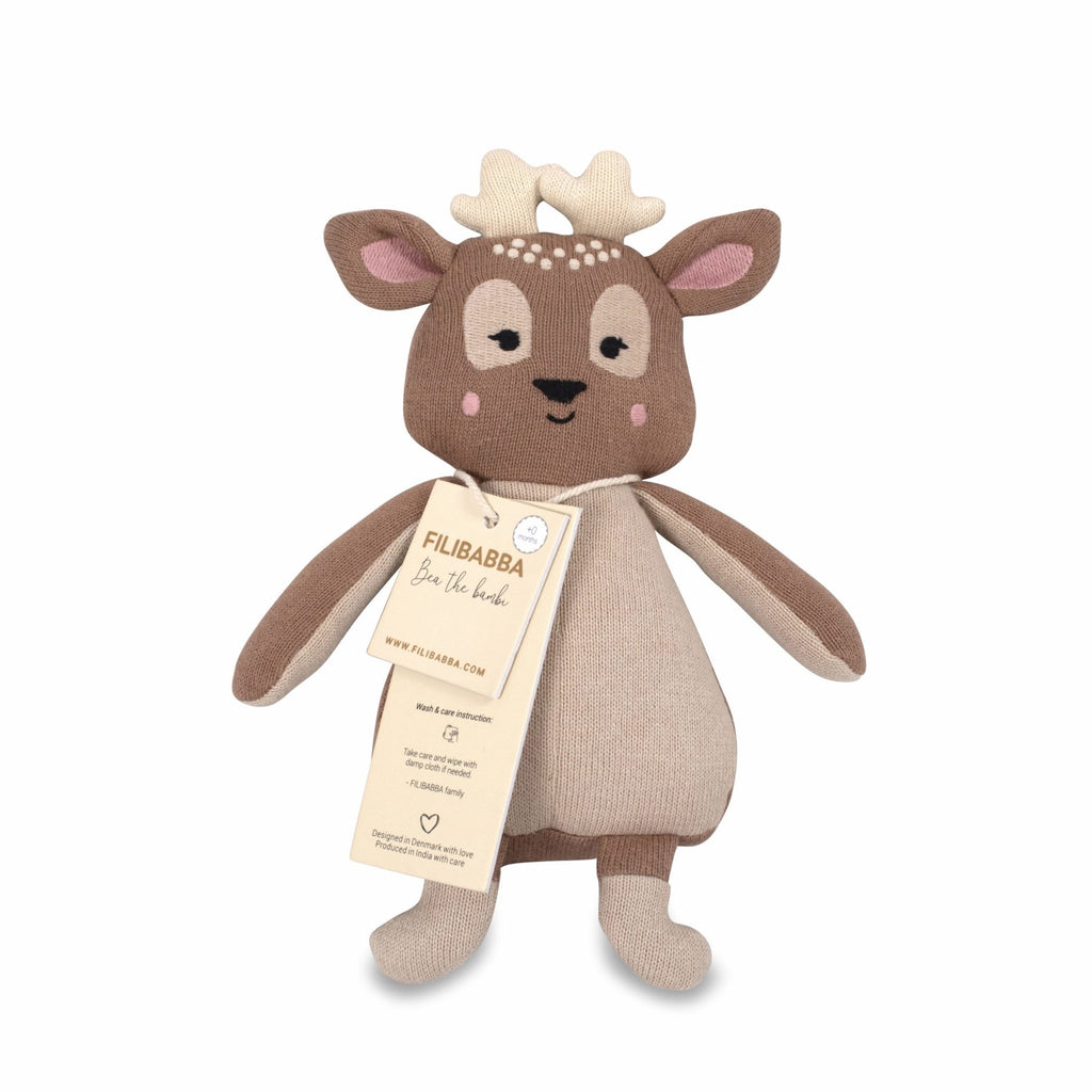 Filibabba Kuscheltier Bea das Bambi Brownie - Sausebrause Shop