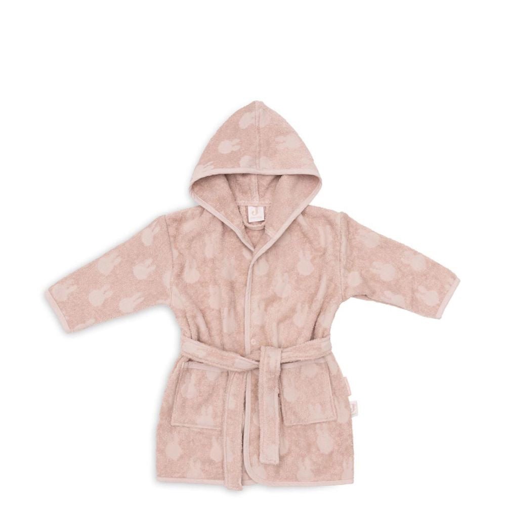 Jollein Bademantel Frottee Miffy Jaquard Wild Rose - Sausebrause Shop