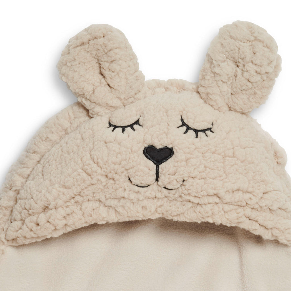 Jollein Einschlagdecke für Babyschale Bunny Nougat - Sausebrause Shop