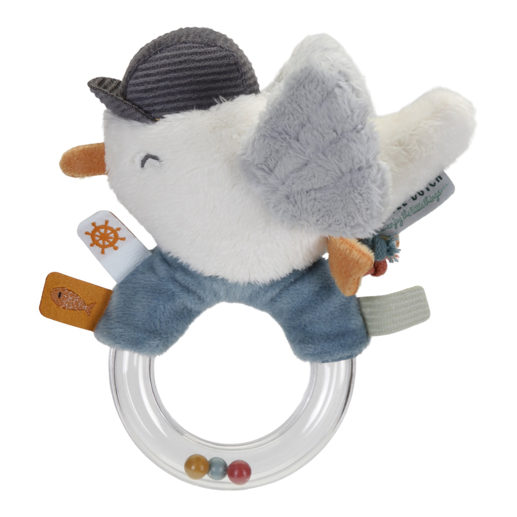 Little Dutch Baby Ringrassel Möwe Sailors Bay - Sausebrause Shop
