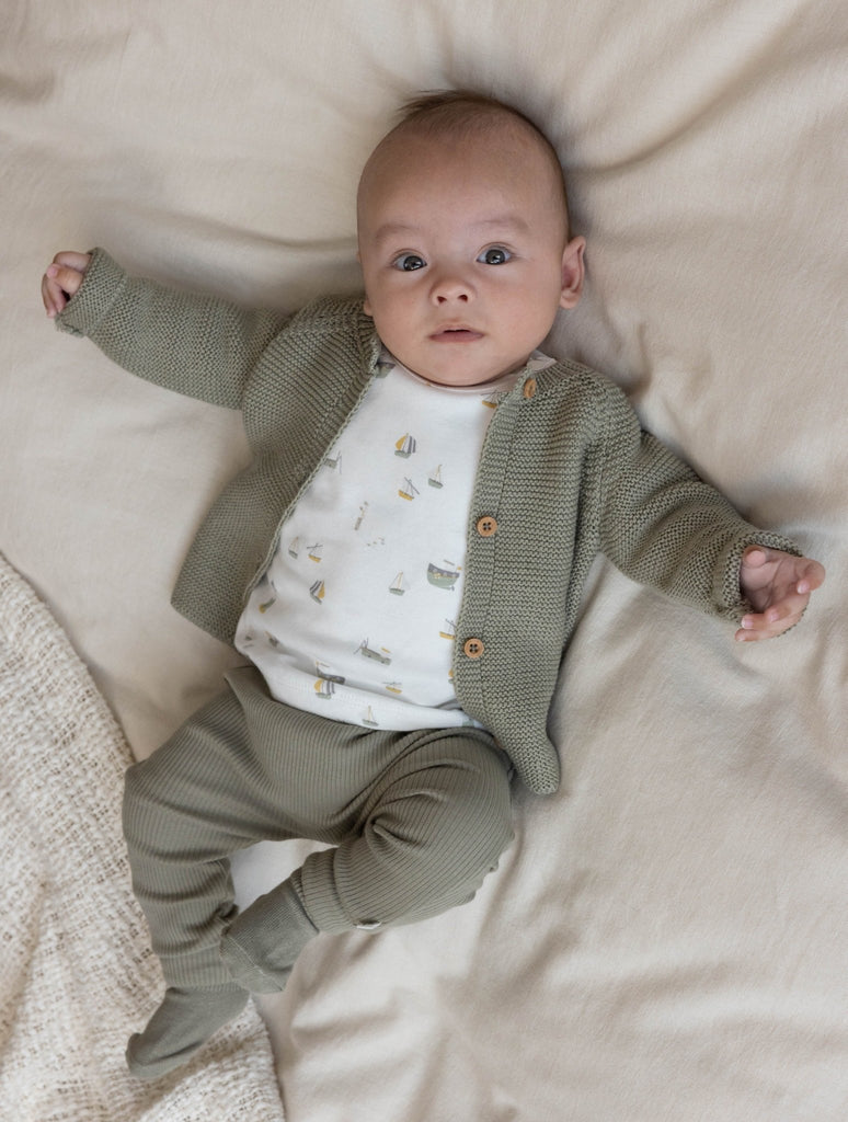 Little Dutch Baby Strickhose Olive - Sausebrause Shop