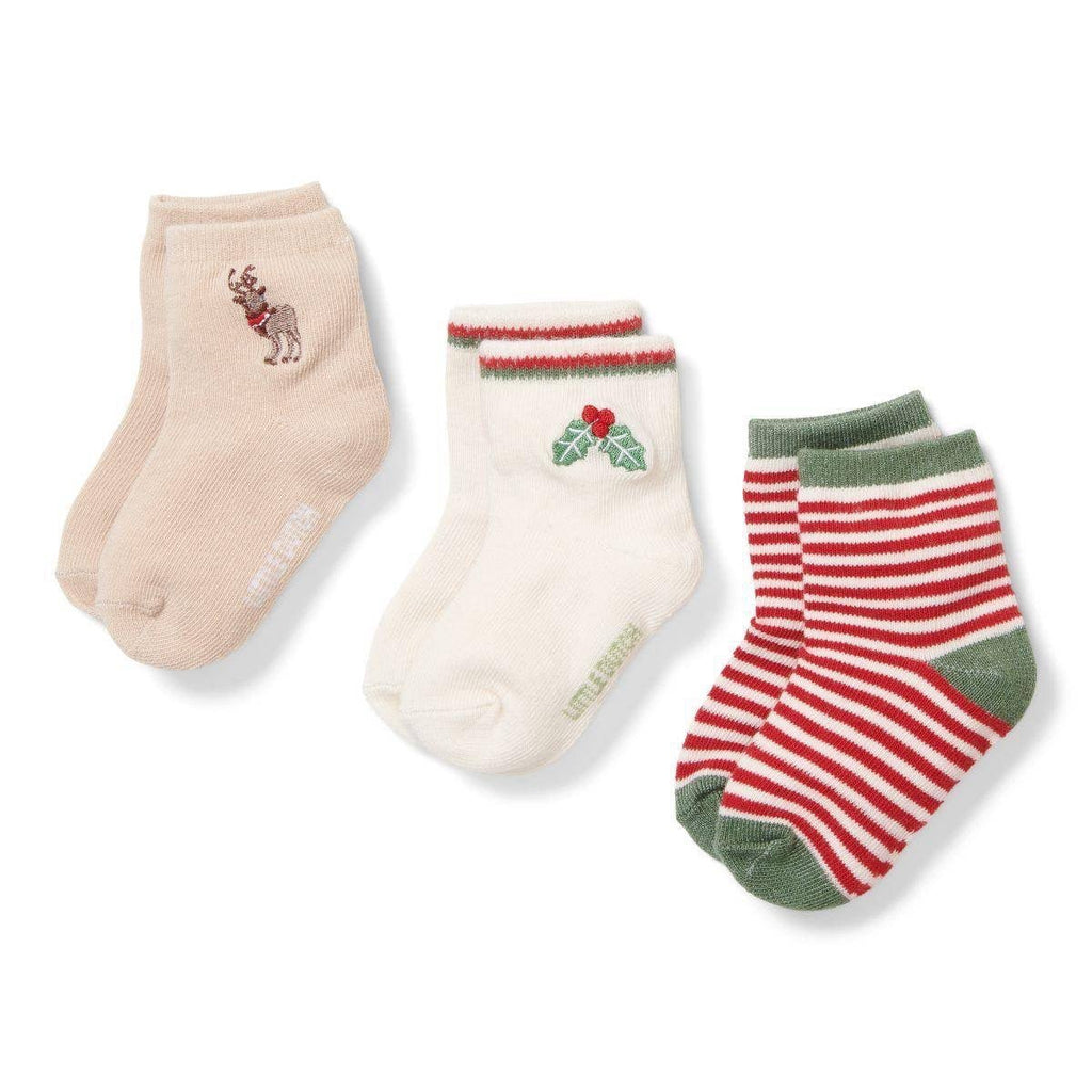 Little Dutch Babysöckchen Weihnachten 3-er Pack - Sausebrause Shop