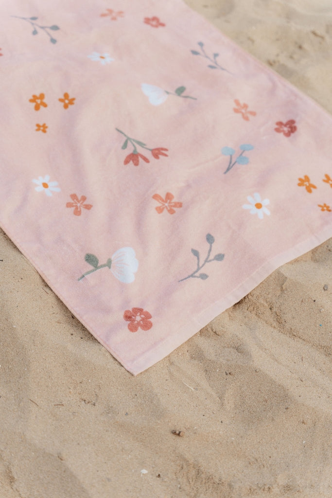 Little Dutch Badehandtuch Little Pink Flowers - Sausebrause Shop