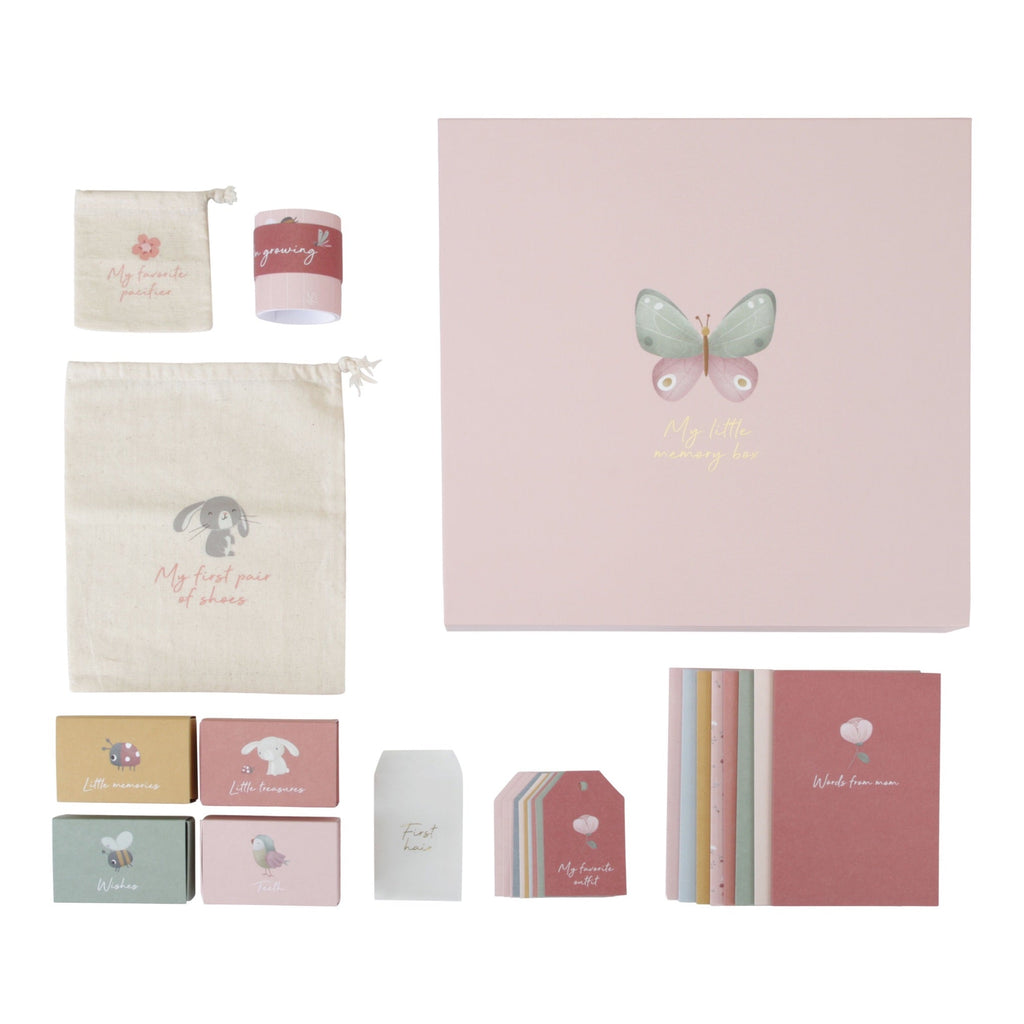 Little Dutch Erinnerungsbox Babyzeit Flowers & Butterflies - Sausebrause Shop