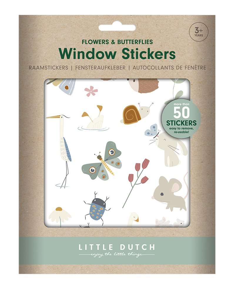 Little Dutch Fenstersticker Flowers & Butterflies - Sausebrause Shop