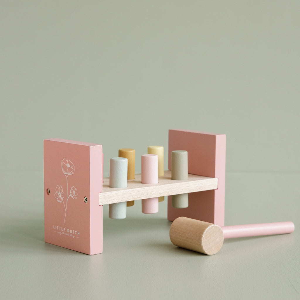 LITTLE DUTCH HAMMERBANK WILD FLOWERS PINK - Sausebrause Shop