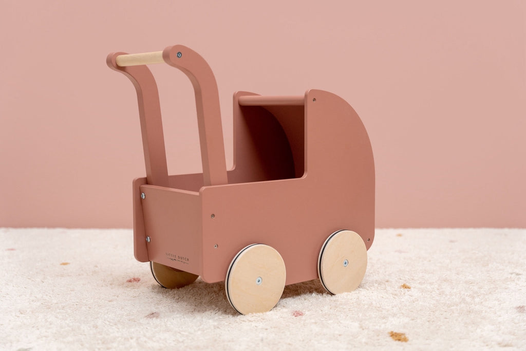 Little Dutch Holz Puppenwagen mit Decke und Kissen - Sausebrause Shop