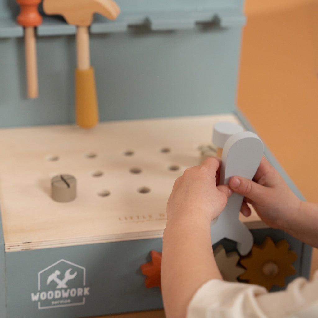 Little Dutch Kinder Mini Werkbank aus Holz - Sausebrause Shop