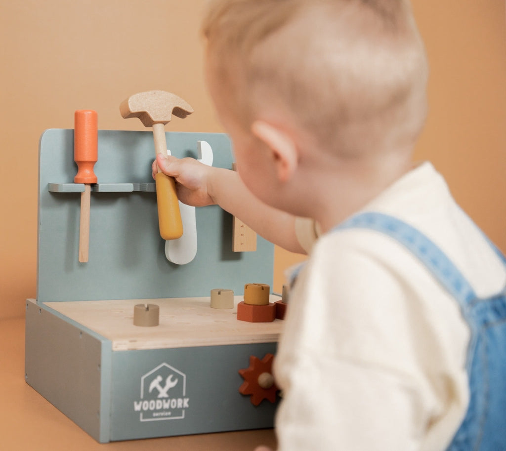 Little Dutch Kinder Mini Werkbank aus Holz - Sausebrause Shop