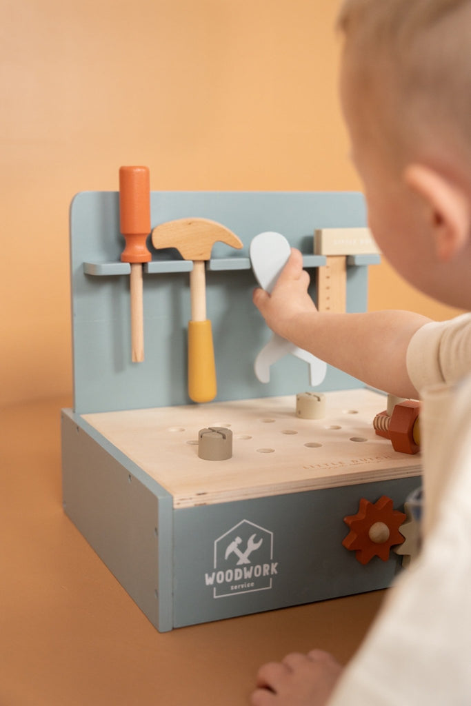 Little Dutch Kinder Mini Werkbank aus Holz - Sausebrause Shop