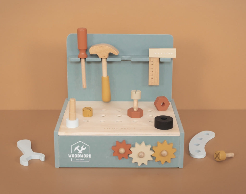 Little Dutch Kinder Mini Werkbank aus Holz - Sausebrause Shop