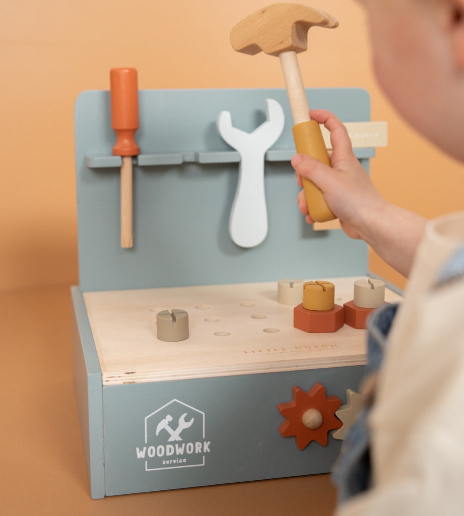 Little Dutch Kinder Mini Werkbank aus Holz - Sausebrause Shop