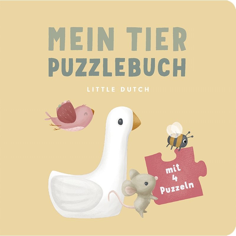 Little Dutch Kinderbuch "Mein Tierpuzzlebuch" - Sausebrause Shop