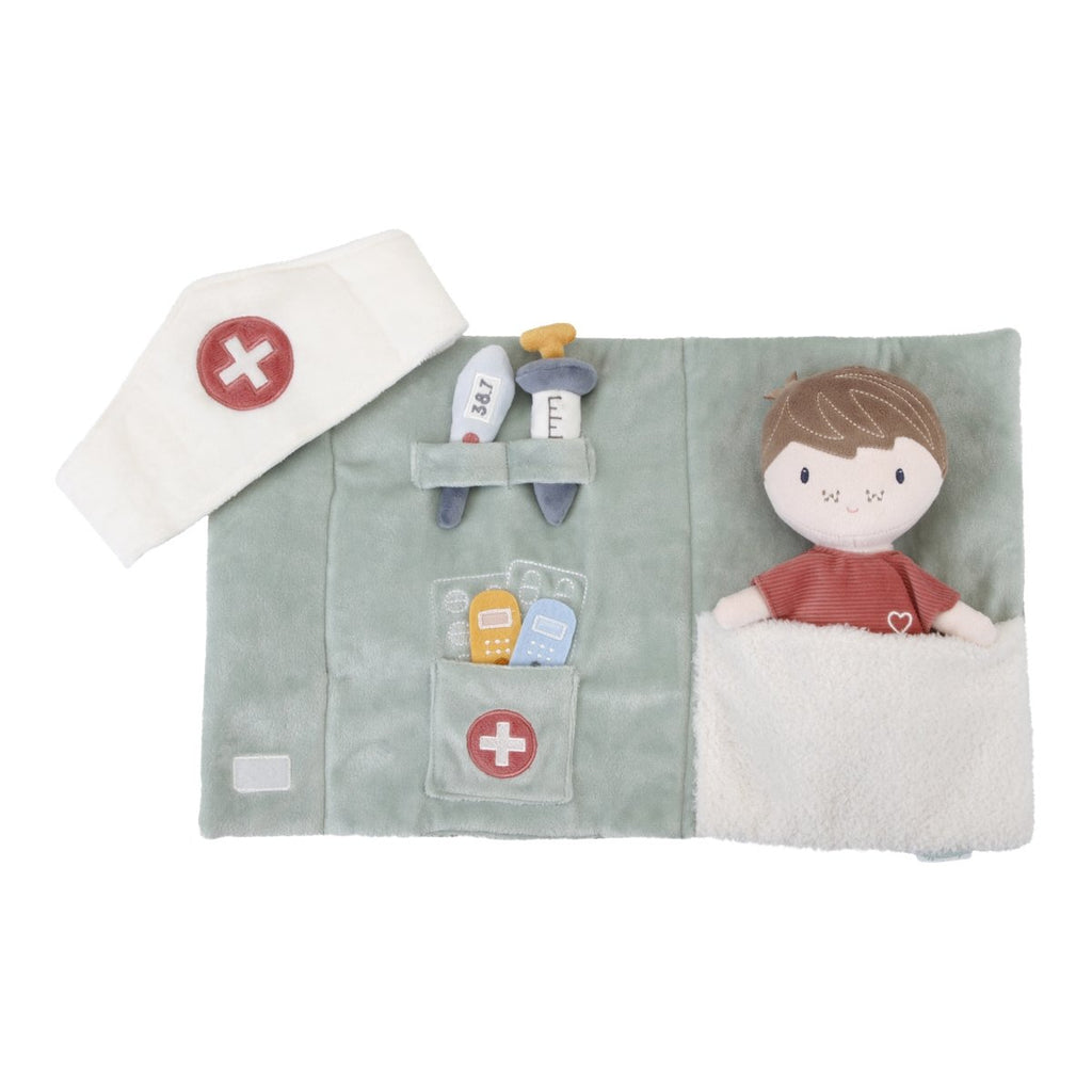 Little Dutch Kuschelpuppe Jim Doktor Spielset - Sausebrause Shop