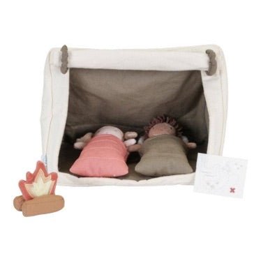 Little Dutch Kuschelpuppen Camping Set Jake und Anna - Sausebrause Shop