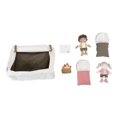 Little Dutch Kuschelpuppen Camping Set Jake und Anna - Sausebrause Shop