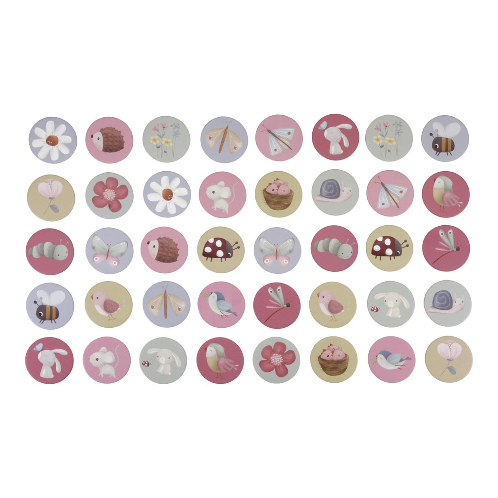 Little Dutch Memo Flowers & Butterflies - Sausebrause Shop