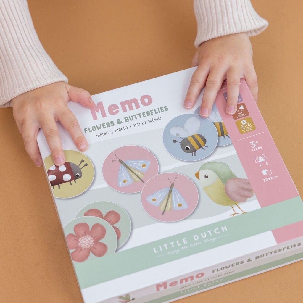 Little Dutch Memo Flowers & Butterflies - Sausebrause Shop