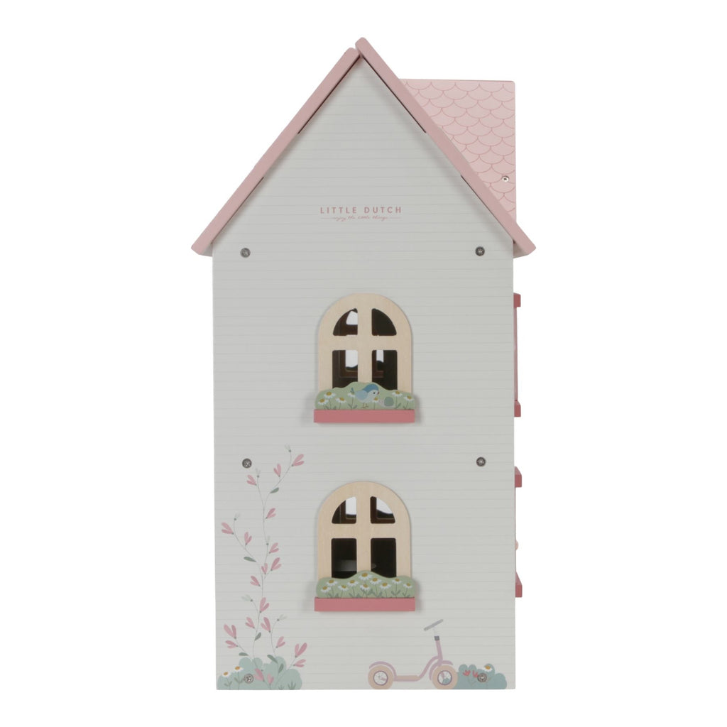 Little Dutch Puppenhaus aus Holz Rosa - Sausebrause Shop