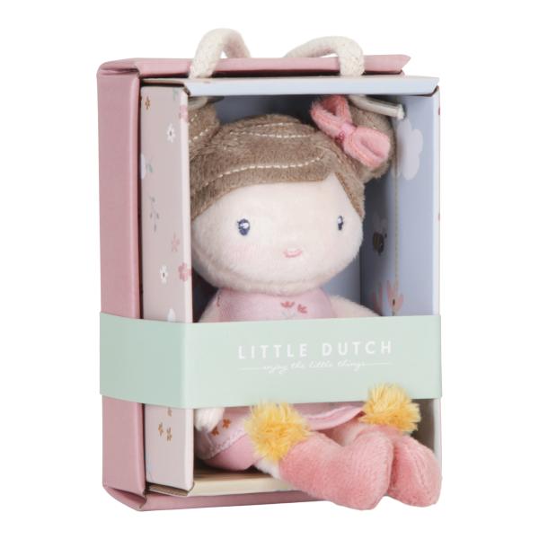Little Dutch Stoffpuppe Rosa 10 cm Little Pink Flowers - Sausebrause Shop