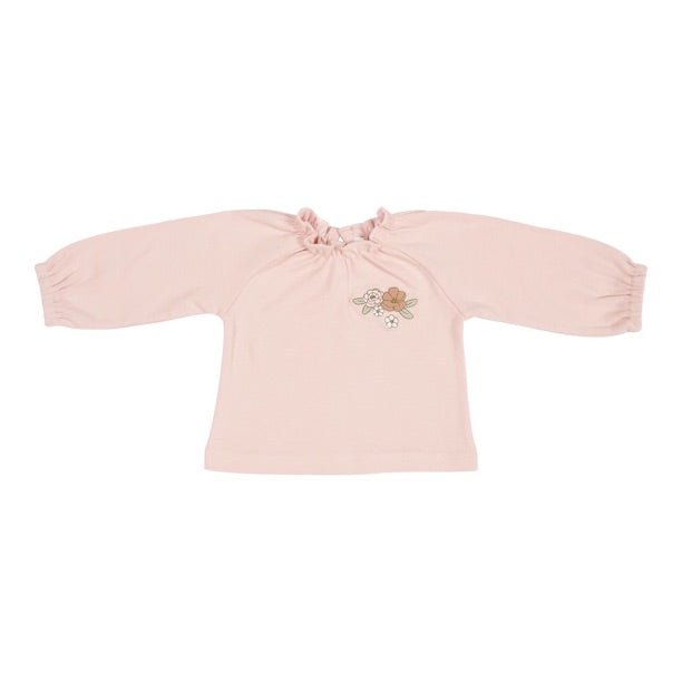 Little Dutch T-Shirt langärmlig Vintage Little Flowers Soft Pink - Sausebrause Shop