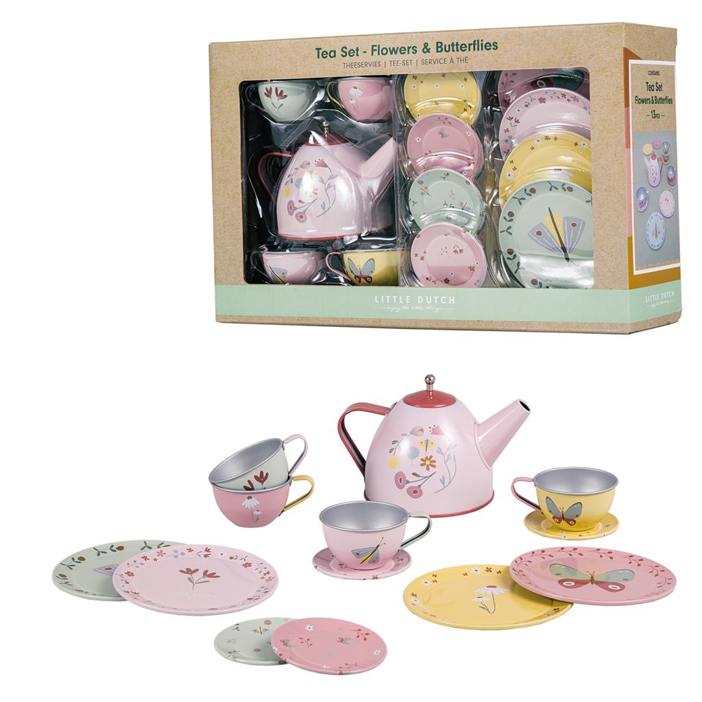 Little Dutch Tee Spielset für Kinder Flowers & Butterflies - Sausebrause Shop