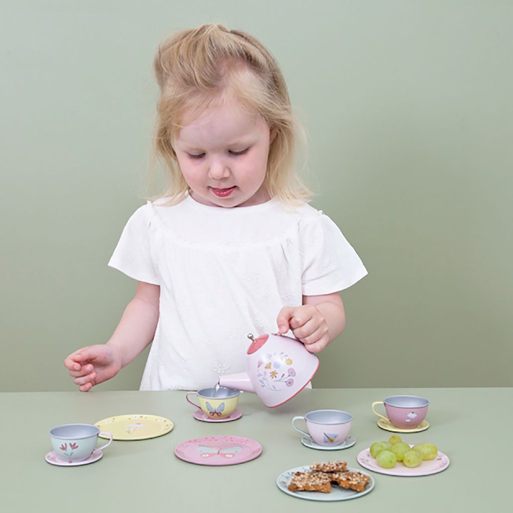 Little Dutch Tee Spielset für Kinder Flowers & Butterflies - Sausebrause Shop