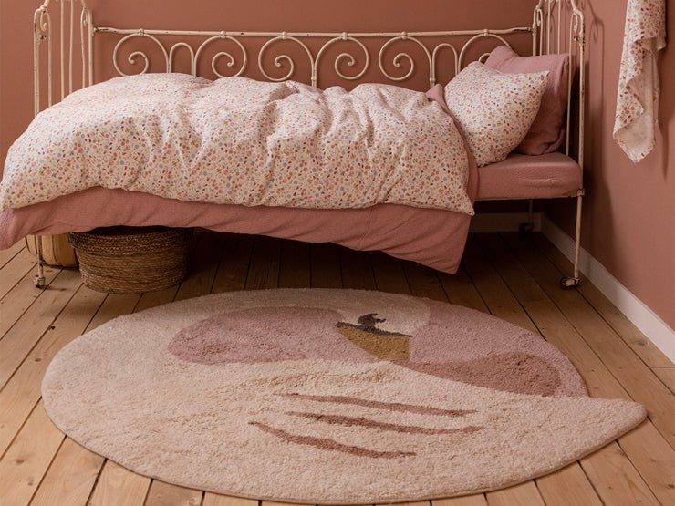 Little Dutch Teppich für das Kinderzimmer Schwan - Sausebrause Shop